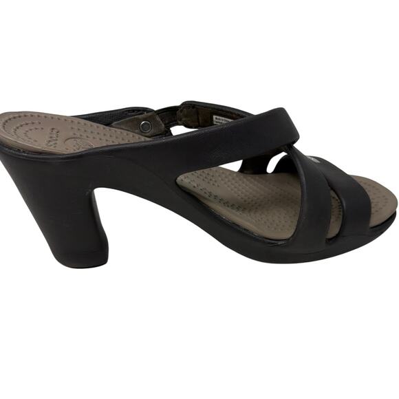 NEW! Crocs Sandals Heel Gray SINGLE LEFT SHOE - 10 - Picture 4 of 7